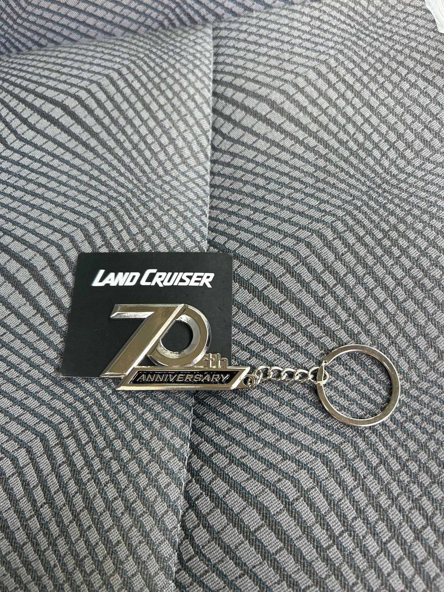 70th Anniversary Keychain